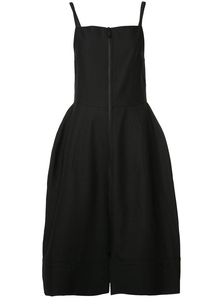 Vera Wang Square Neck Bell Dress, Women's, Size: 4, Black, Cotton/nylon/wool