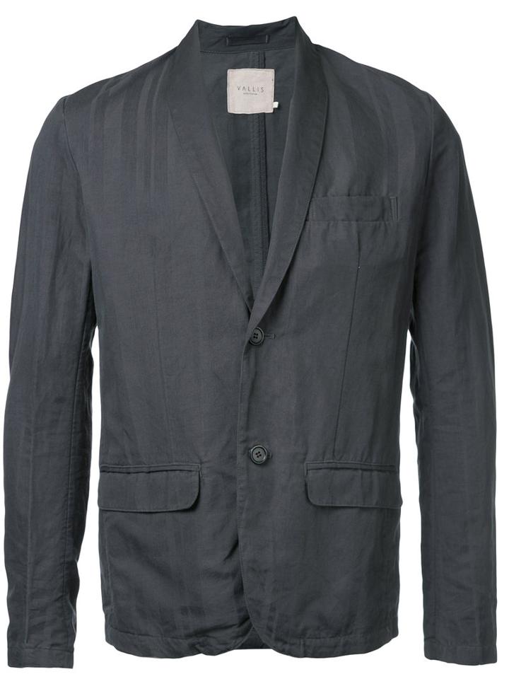 Factotum - Flap Pocket Blazer - Men - Cotton - 44, Grey, Cotton