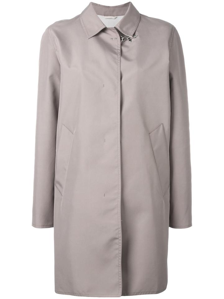 Fay Lightweight Trench Coat - Nude & Neutrals