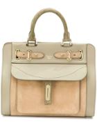 Fontana Double Buckle Tote - Green
