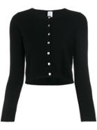 Sara Roka Cropped Cardigan - Black
