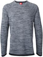 Nike Longsleeved T-shirt, Men's, Size: Medium, Grey, Cotton/nylon