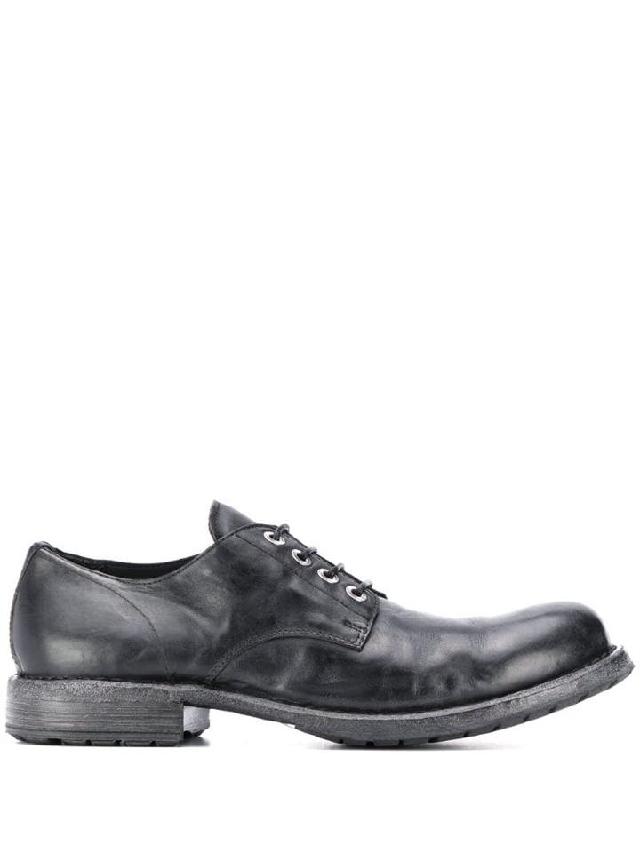 Moma Polished Finish Shoes - Black