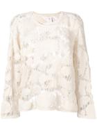 See By Chloé - Knitted Top - Women - Cotton - M, Women's, White, Cotton