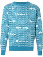 Hysteric Glamour Hysteric Intarsia Jumper - Blue