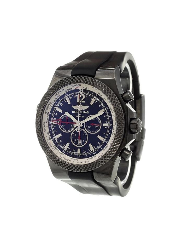 Breitling 'bentley Motors Gmt Midnight Ltd.' Analog Watch, Men's