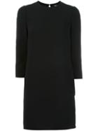 Dsquared2 Rear Keyhole Cocktail Dress, Women's, Size: 44, Black, Viscose/acetate/spandex/elastane