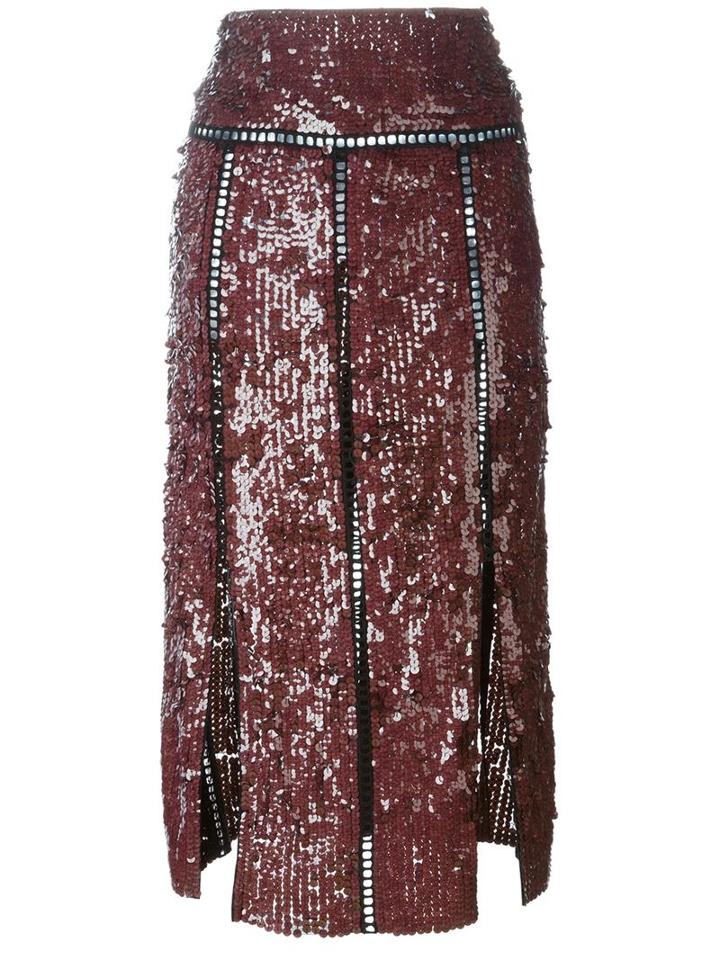Emilio Pucci Beaded Midi Skirt