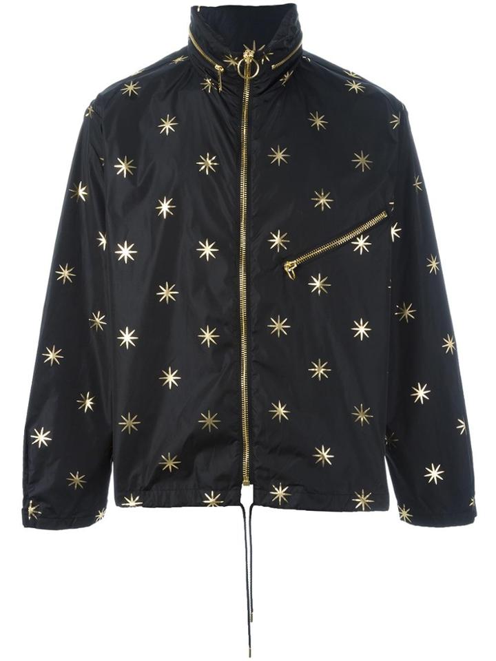 Palm Angels Stars Studded Jacket - Black