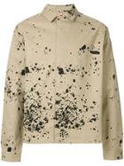 Oamc Paint Splatter Effect Shirt - Brown