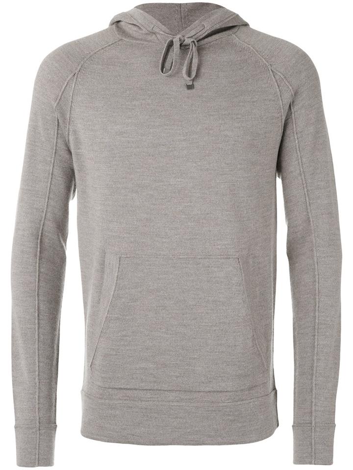 Helmut Lang - Classic Hoodie - Men - Wool - Xl, Nude/neutrals, Wool