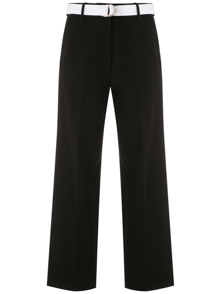 Nk Belted Tailored Pants - Black