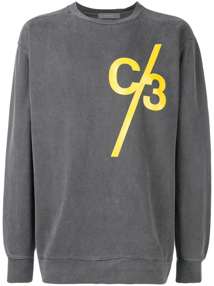 Geo C/3 Sweatshirt - Grey