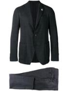 Lardini Classic Tailored Suit - Grey