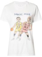 Unfortunate Portrait Magic Mike T-shirt, Women's, Size: Xs, White, Cotton