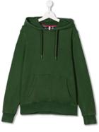 Sun 68 Kids Teen Kangaroo Pocket Hoodie - Green