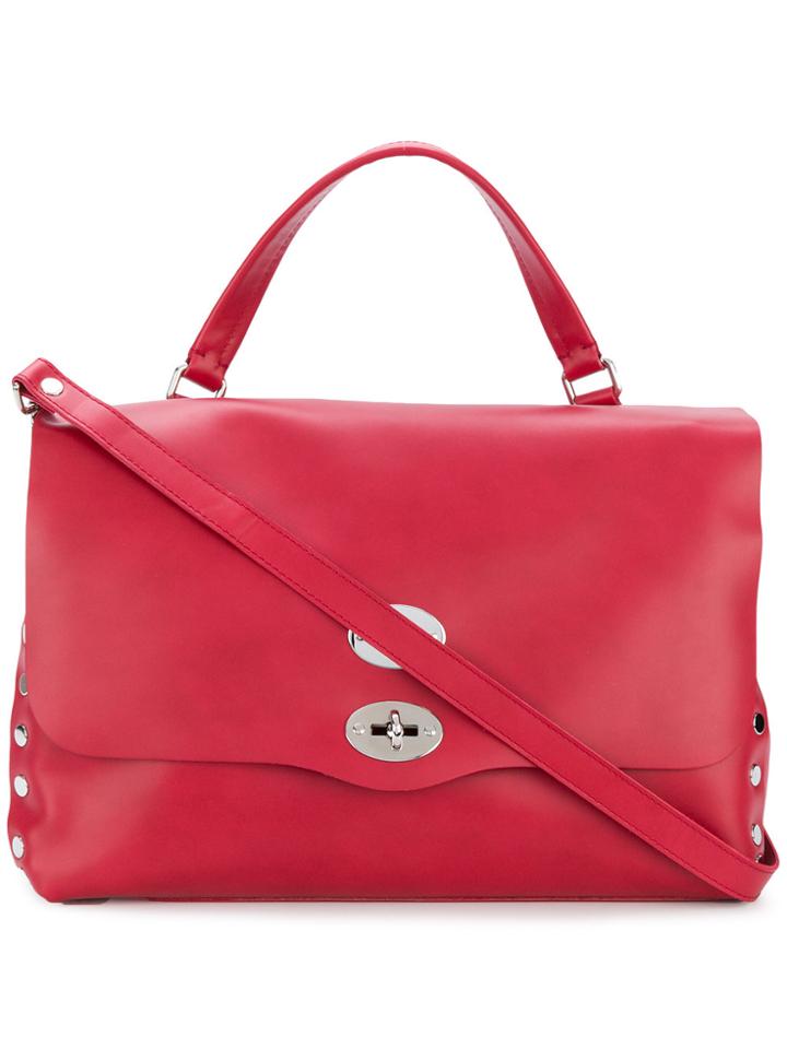 Zanellato Flip Lock Tote - Red