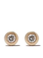 Astley Clarke 14kt Gold Diamond Mini Icon Nova Stud Earrings - Yellow