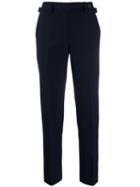 Red Valentino Red(v) Side Buckle Cropped Trousers - Blue