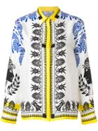 Versace Collection Patterned Shirt - Multicolour