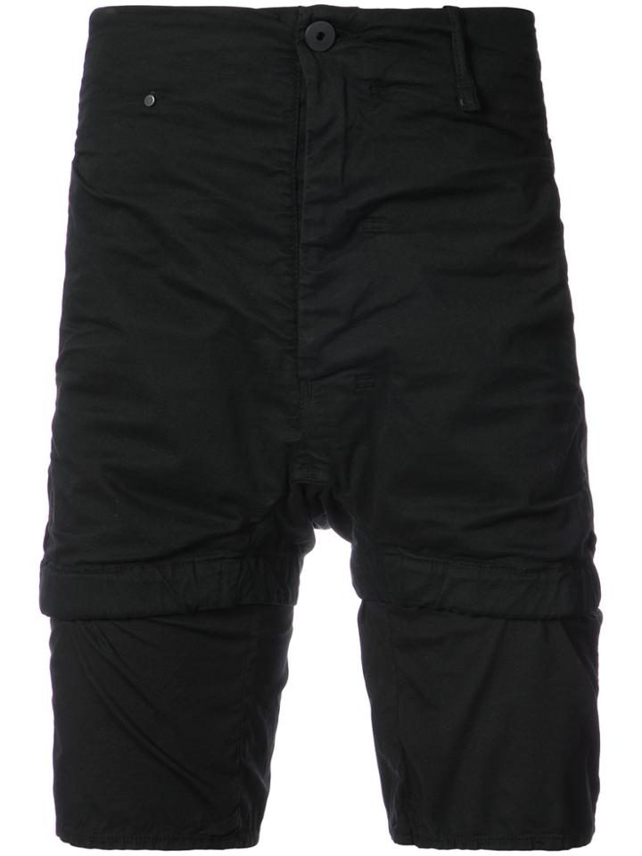 11 By Boris Bidjan Saberi Slim Shorts - Black