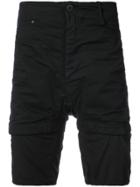11 By Boris Bidjan Saberi Slim Shorts - Black