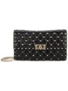 Valentino - Valentino Garavani Rockstud Spike Chain Bag - Women - Leather/metal - One Size, Black, Leather/metal