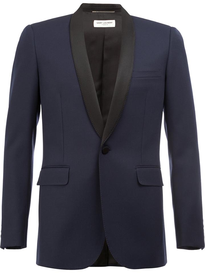 Saint Laurent Classic Two Piece Suit - Blue