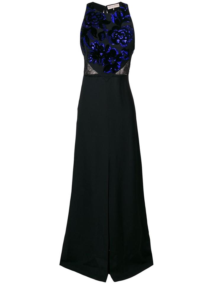 Emilio Pucci Sequin-embellished Gown - Black