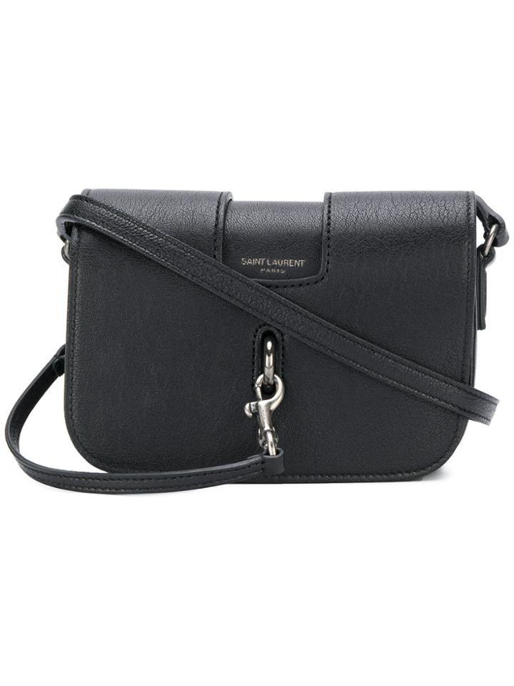 Saint Laurent Charlotte Cross-body Bag - Black