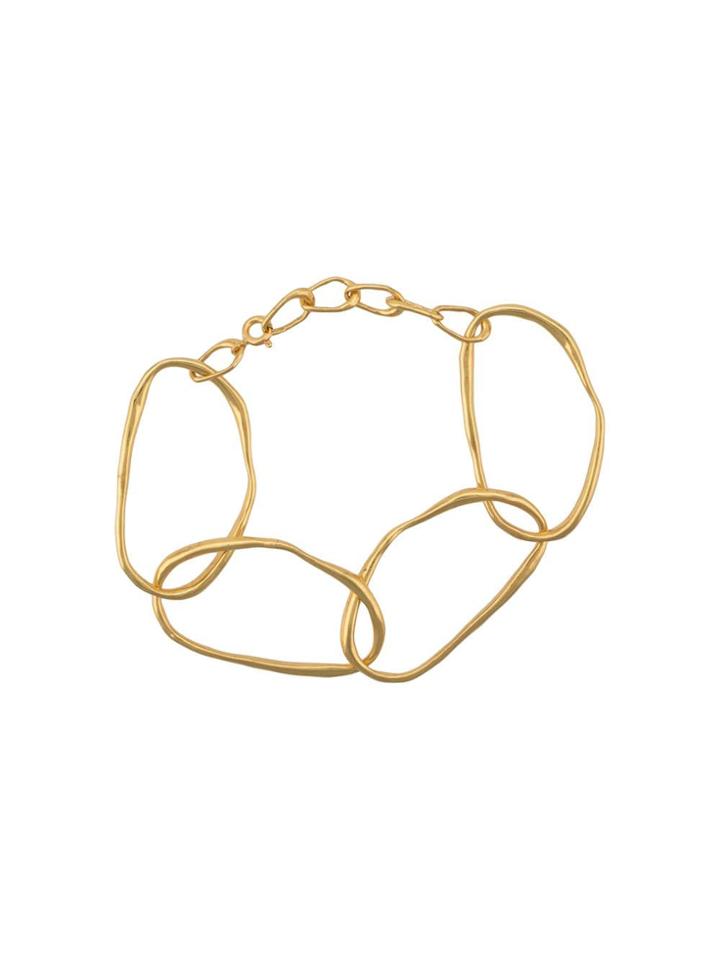 Maya Magal Organic Chain Link Bracelet - Gold