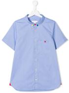 Burberry Kids Chest Pocket Shirt - Blue