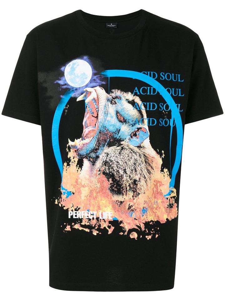 Marcelo Burlon County Of Milan - Emai Printed T-shirt - Men - Cotton - S, Black, Cotton