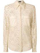 Joseph Robin Palermo Lace Blouse - Yellow & Orange