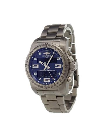 Breitling 'cockpit' Analog Watch, Titanium