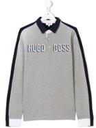 Boss Hugo Boss Marl Polo Shirt - Grey
