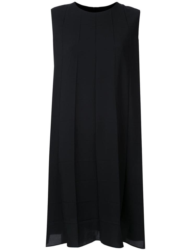Kuho Short Pleated Dress - Black