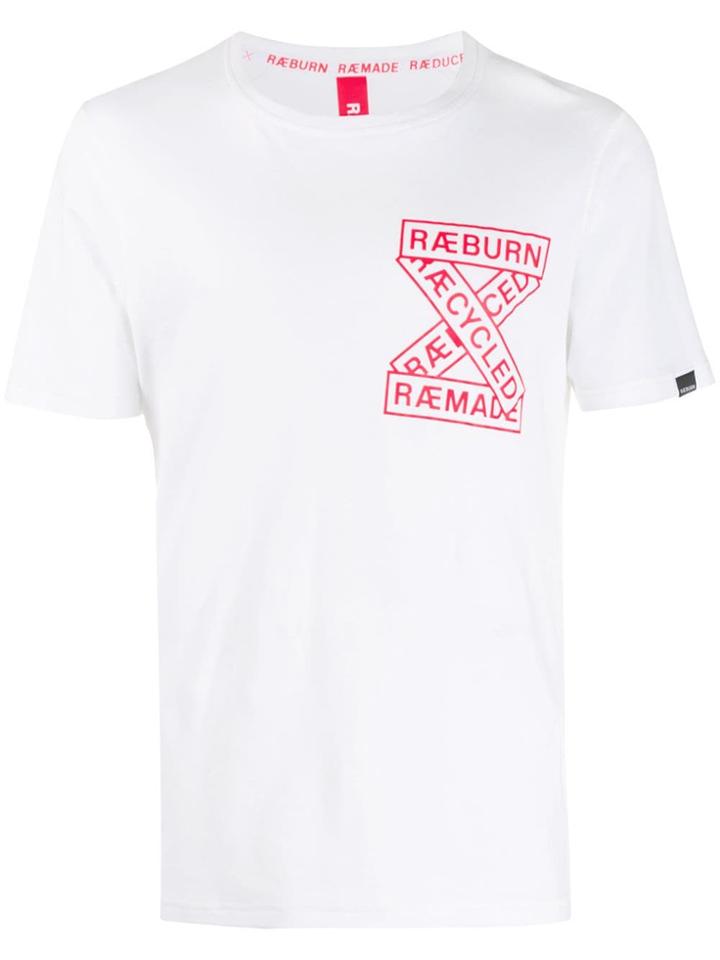 Raeburn Printed Logo T-shirt - White