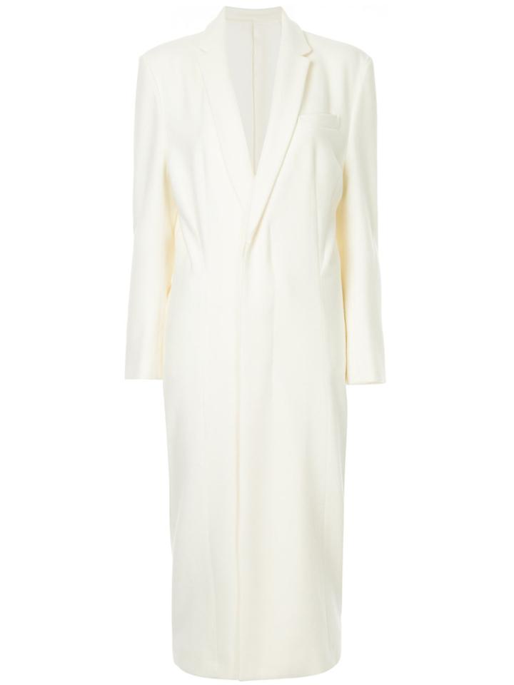 08sircus Oversized Coat - White
