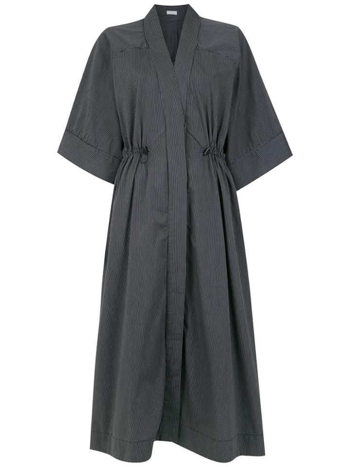 Osklen Fitted Waist Dress - Black
