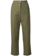 Sonia Rykiel Straight Leg Trousers - Green