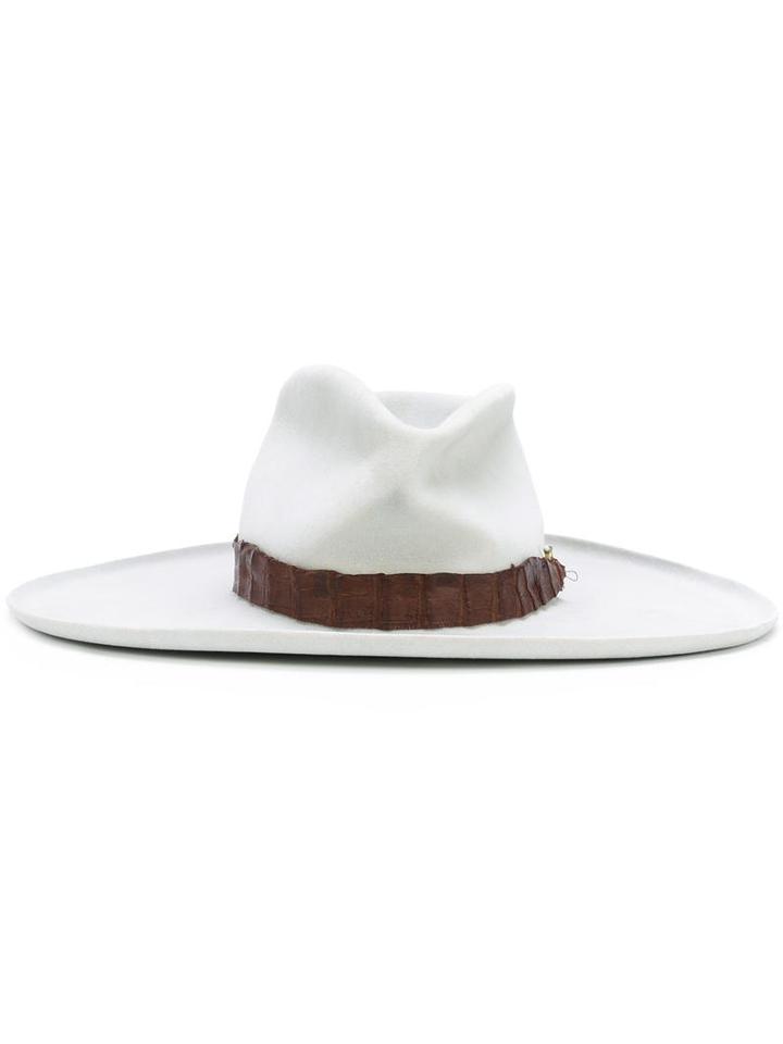 Nick Fouquet 'delarosa' Hat, Men's, Grey, Wool Felt