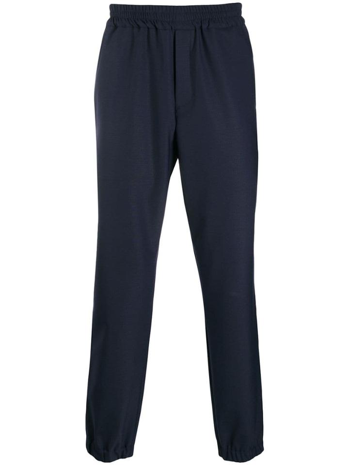 Kenzo Zipped Track Pants - Blue