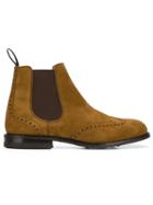 Church's Chelsea Brogue Boots - Brown