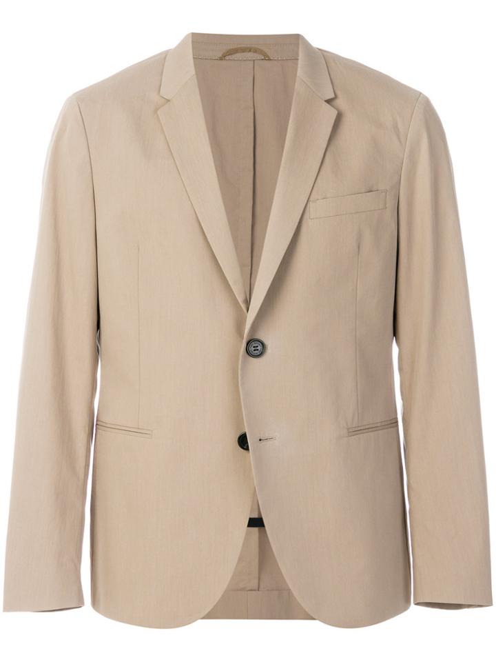 Neil Barrett Classic Blazer - Nude & Neutrals