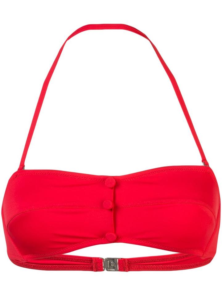 Morgan Lane Charmie Bikini Top - Red