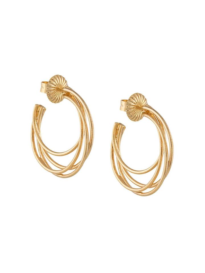 Natasha Schweitzer Lindsey Earrings - Gold
