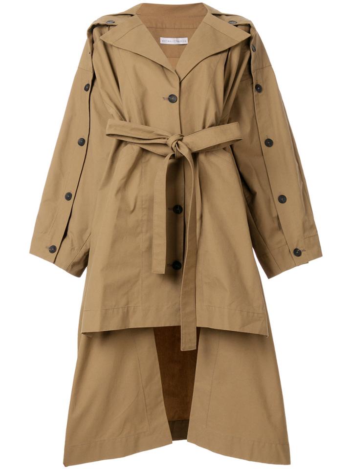 Palmer / Harding Asymmetric Coat - Brown