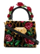 Dolce & Gabbana Rose Tote Bag - Black
