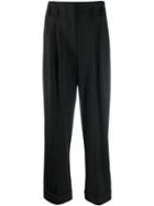 Brunello Cucinelli High Waisted Palazzo Trousers - Black